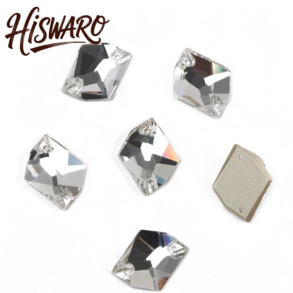 Sew-on embellishments in vibrant colors for standout looks.