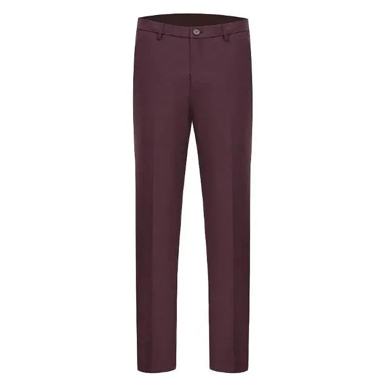 Command the Room tailored suit styled for a formal wedding setting.