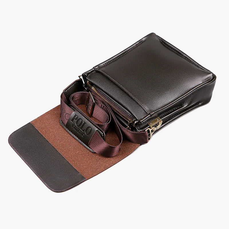 Men's Polo Vertical Shoulder Bag