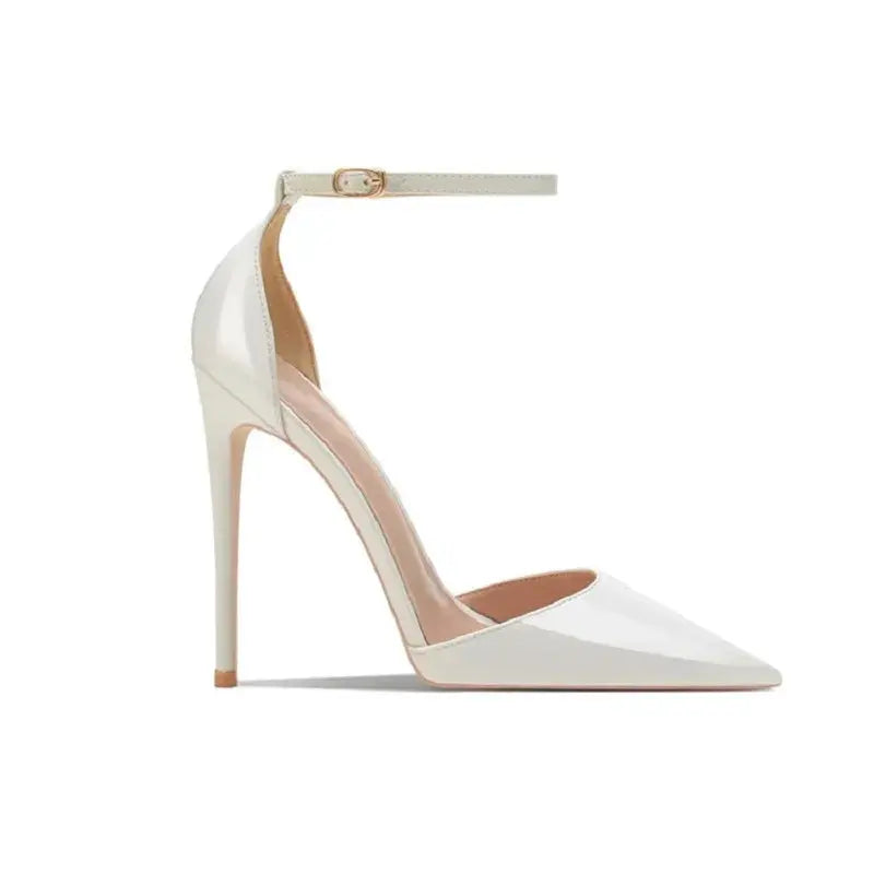 Sky-High Stiletto Elegance heels with graceful ankle support.