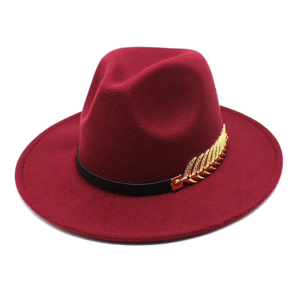 Timeless wool fedora worn casually, demonstrating its year-round appeal.