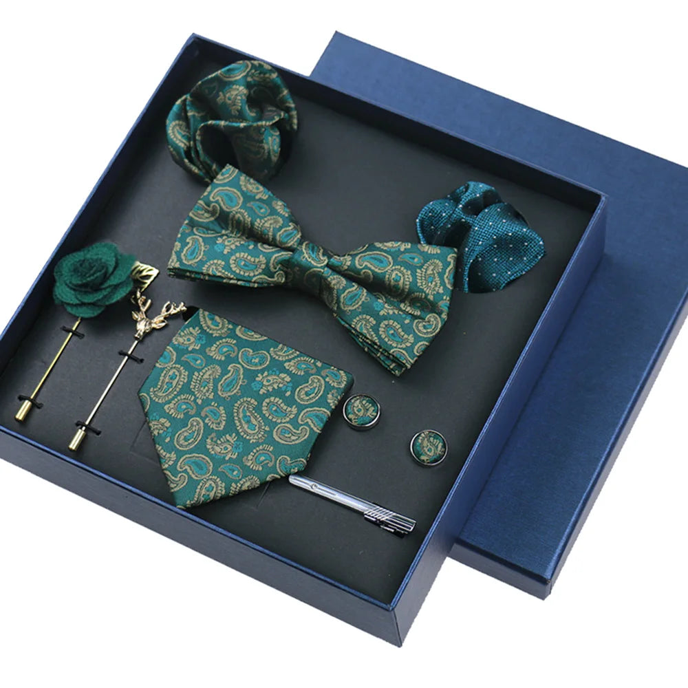 Blue tatting weave formal set for black-tie galas and special occasions