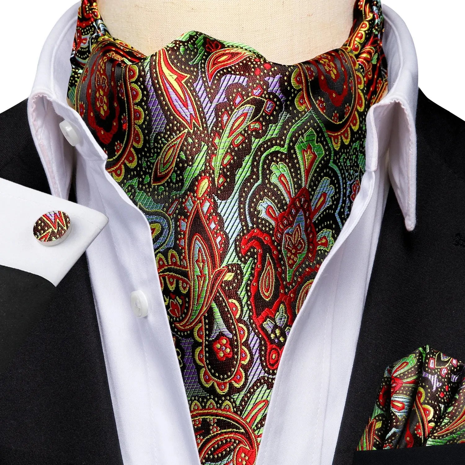 Golden Hour Ascot, a stylish choice for dapper men's accessories.