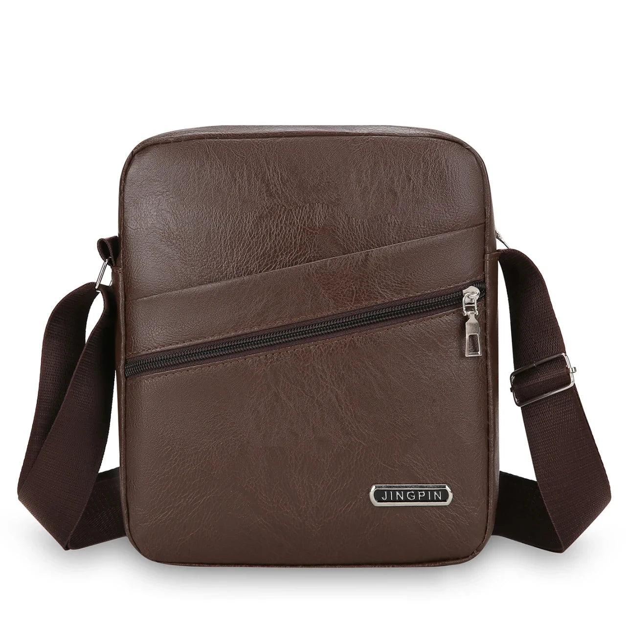 Hands-free crossbody messenger bag with comfortable strap design ideal for students and city commuters