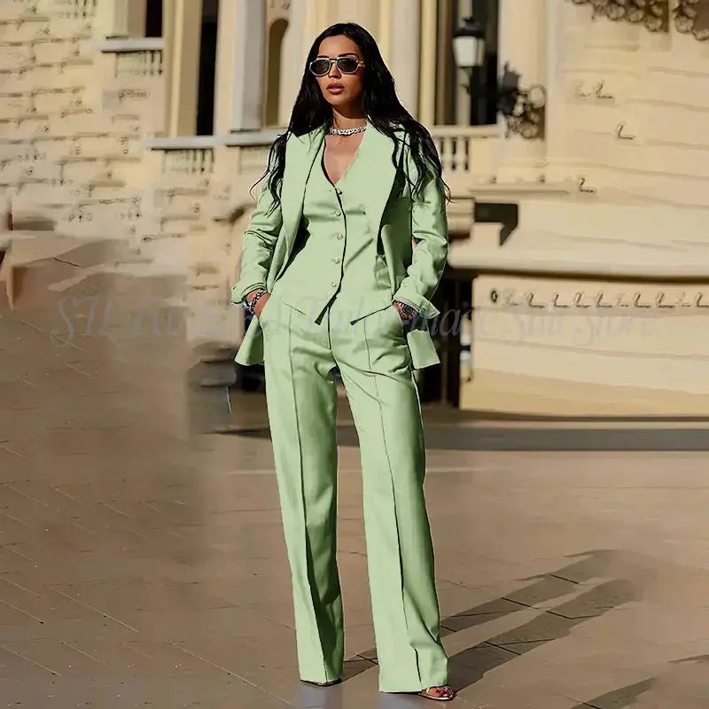 Close-up of the suit's tailored waist for a flattering silhouette.