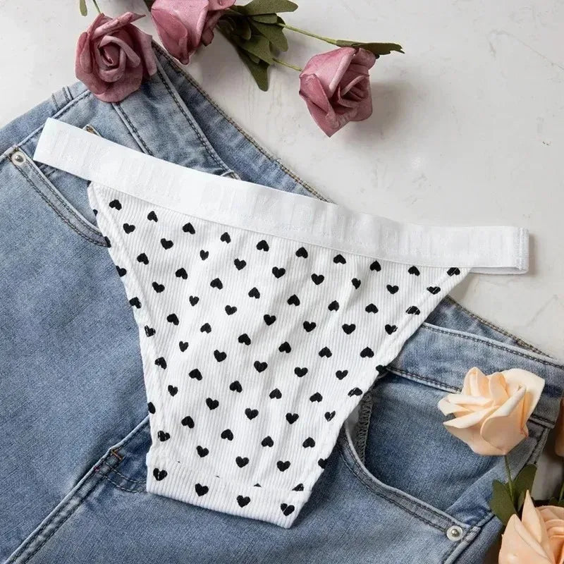 Woman wearing comfortable low-rise briefs under jeans showing no visible panty lines