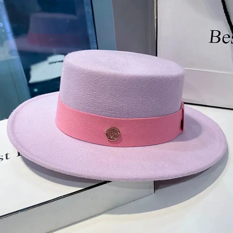 Classic fedora hat with a soft touch, ideal for year-round versatility.