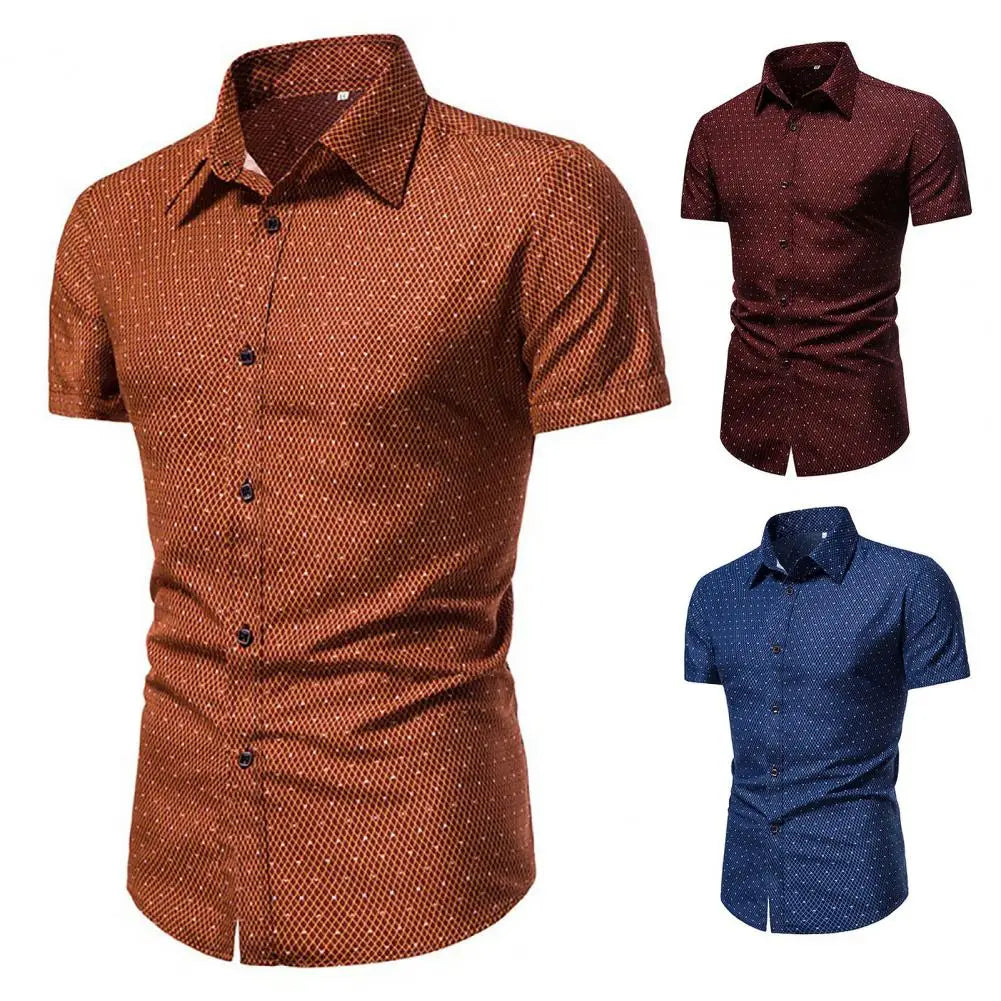Men's Slim Fit Button Down Shirt