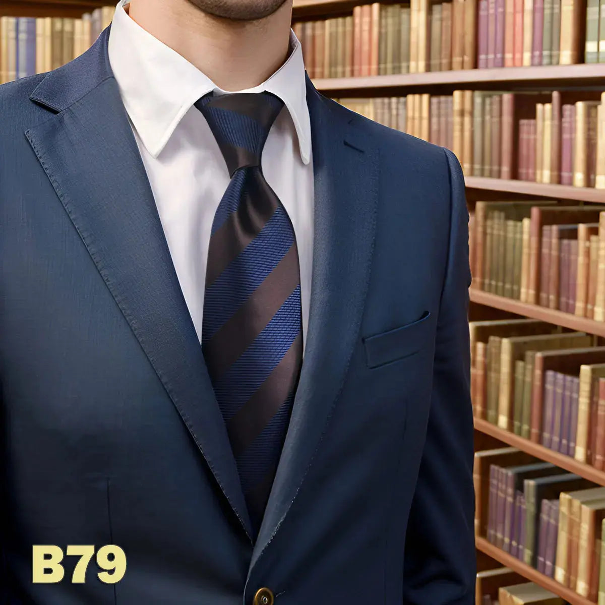Deep purple jacquard tie, ideal for formal events and professional settings.