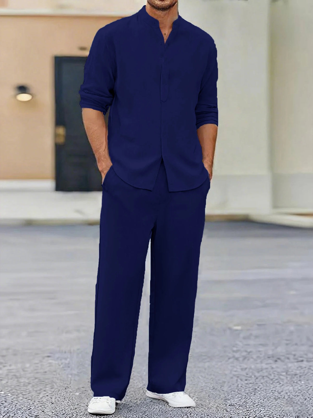 Men's Long Sleeve Loungewear Suit