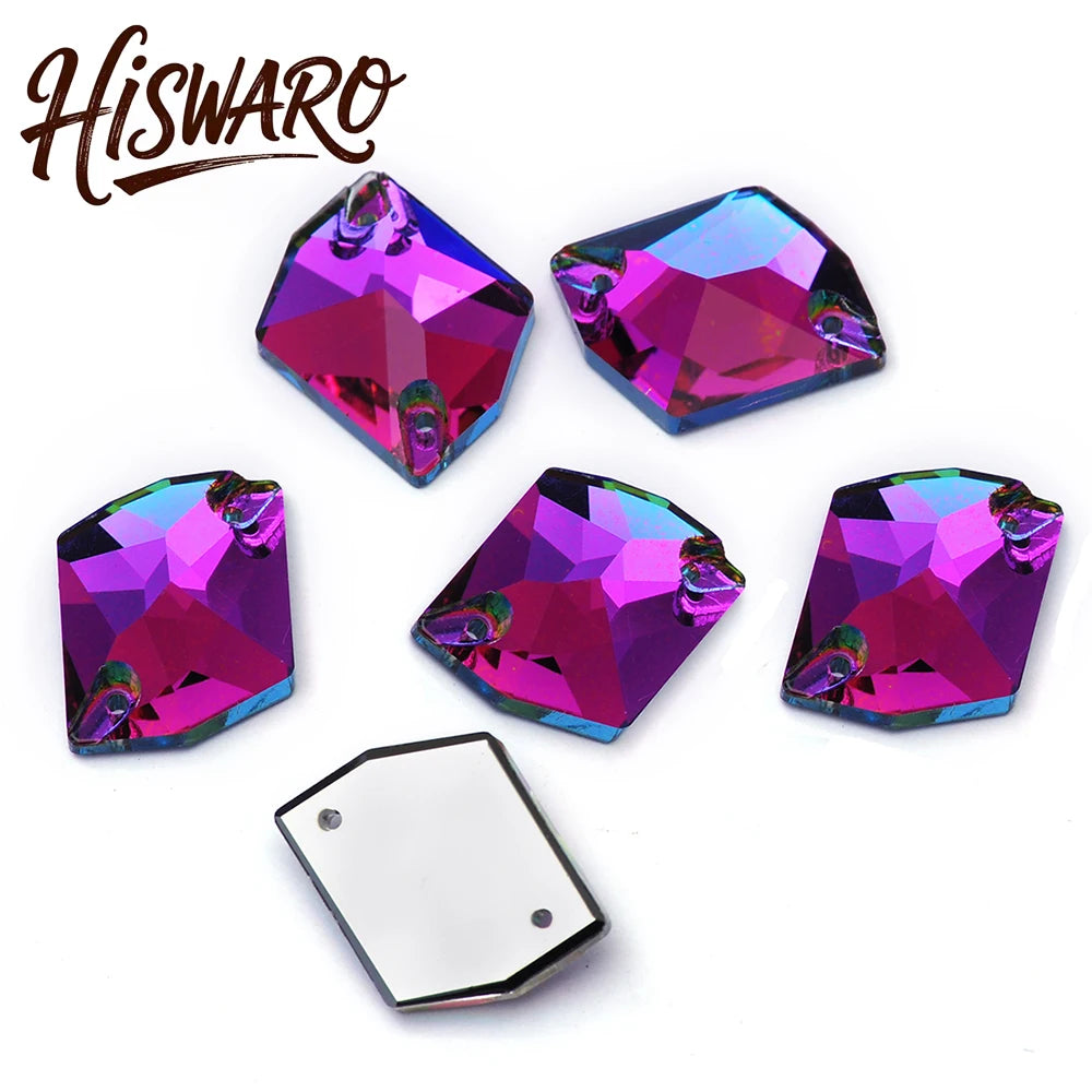 High-quality glass embellishments for luxurious fashion looks.