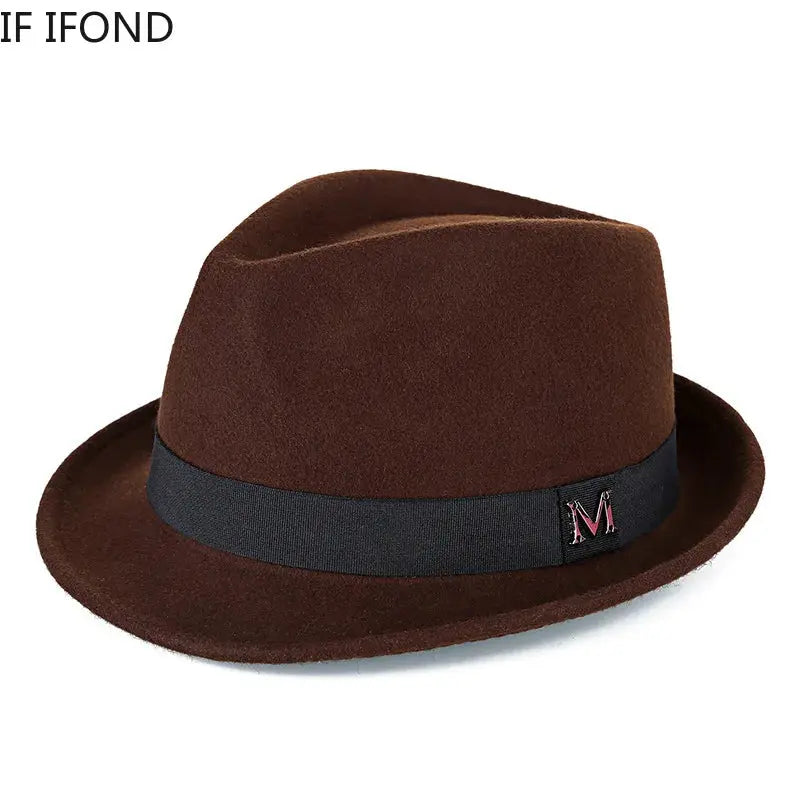 Close-up of premium wool texture on Winter's Charm fedora, highlighting its durability.
