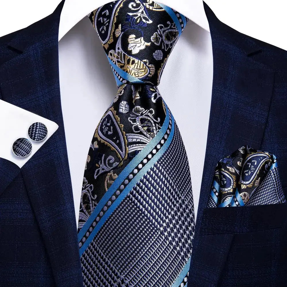 High-quality silk tie set designed to command the room.