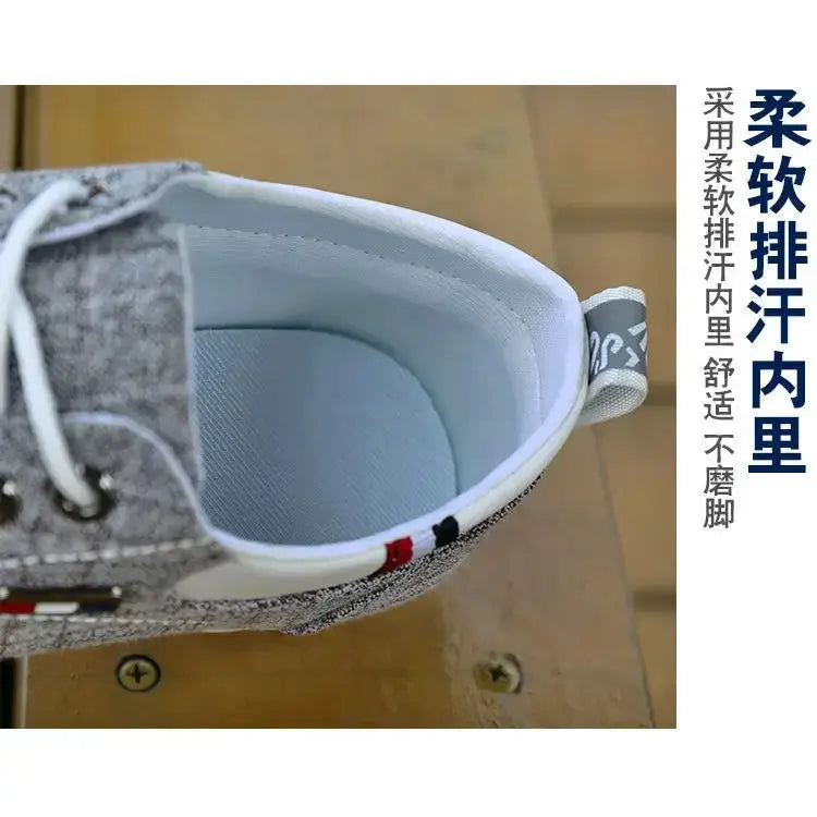 Breathe Easy Linen Loafers styled with casual outfit, emphasizing comfort and relaxed footwear design.