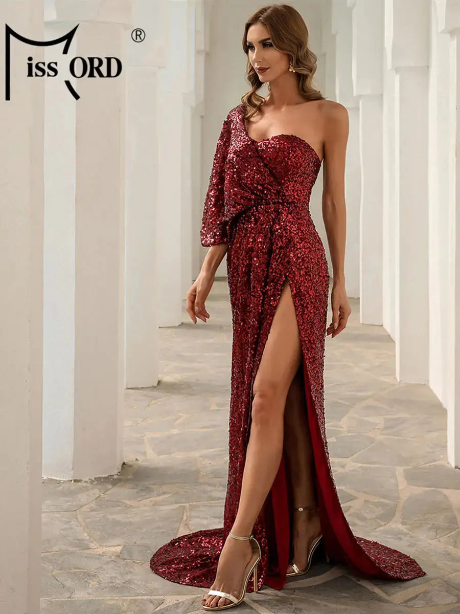 Full-length view of the gown, perfect for gala events and sophisticated soirées.