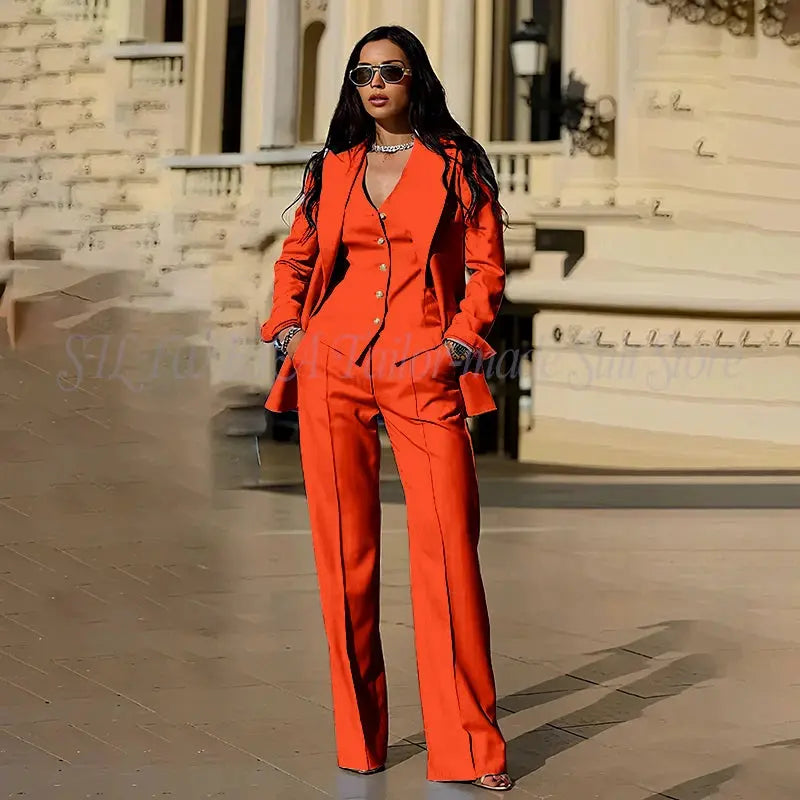 Pants of the tailored confidence set, designed for a flattering fit.