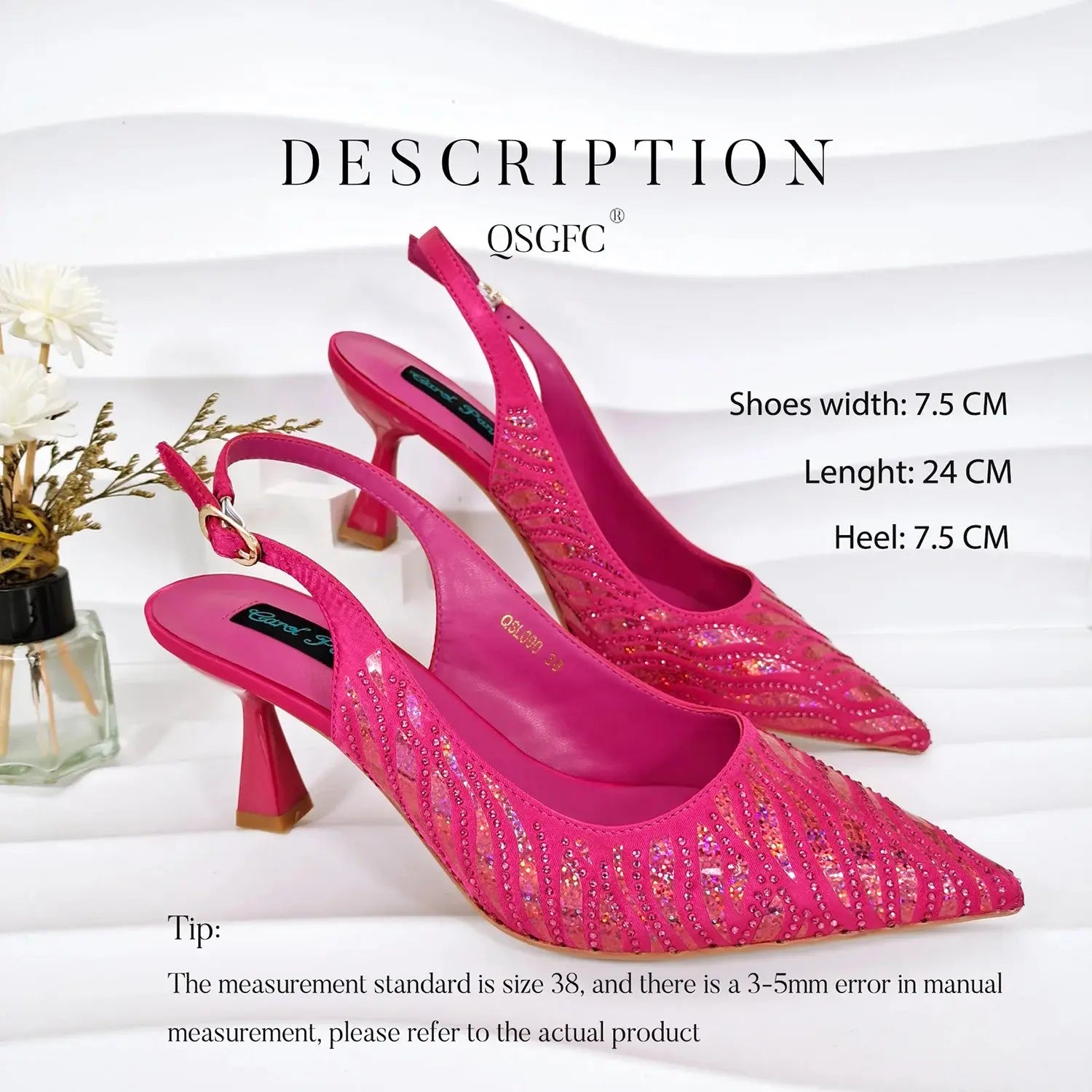 Golden Gala Nights heels with true to size fit for comfort and style.