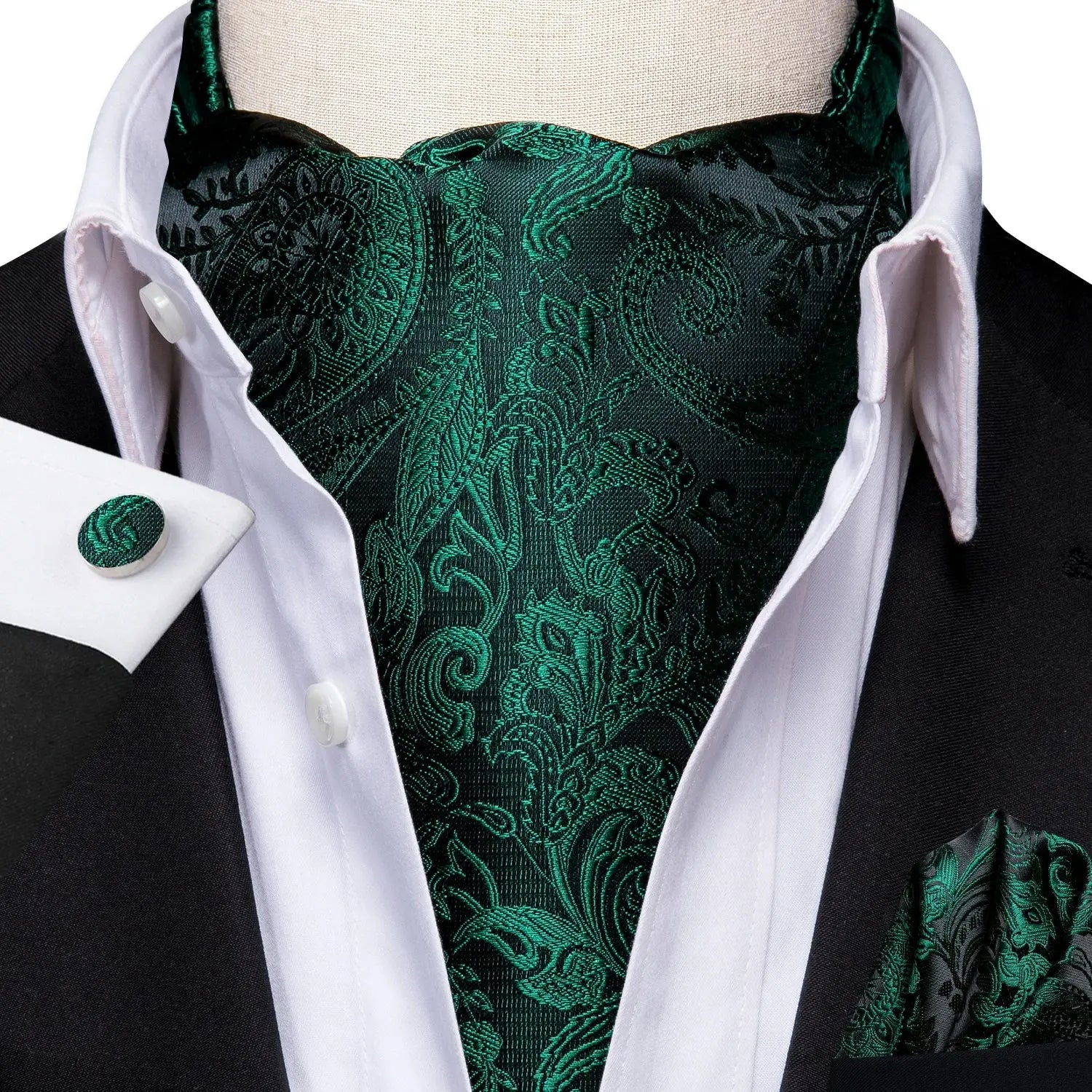 Golden Hour Ascot, a luxurious accessory for gentleman's attire.