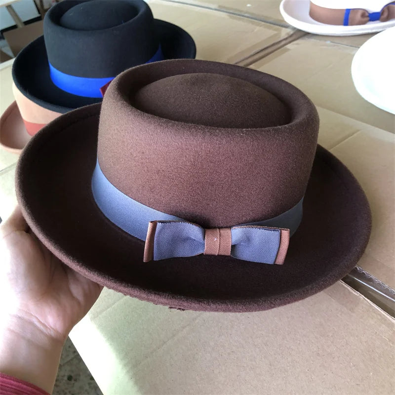 Fedora styled with casual attire for a day out.