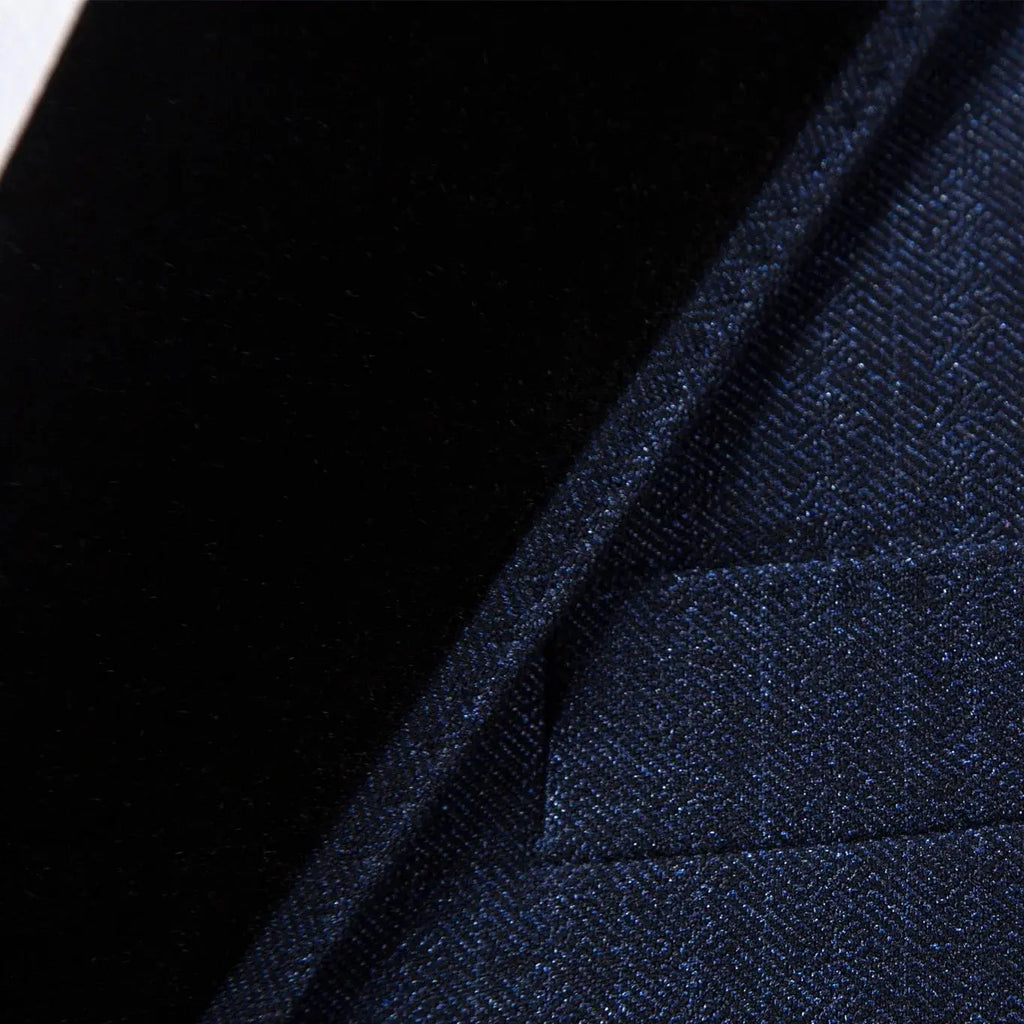 Customization options for the navy nightsuit, ensuring a perfect fit.