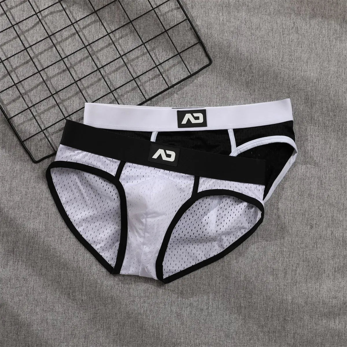 Breathable fabric men's underwear designed for cool comfort all day long.