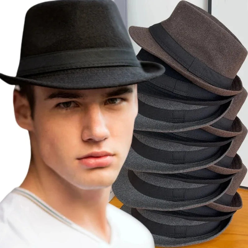 Close-up of Charcoal Whispers Fedora highlighting the rich charcoal color and premium craftsmanship.