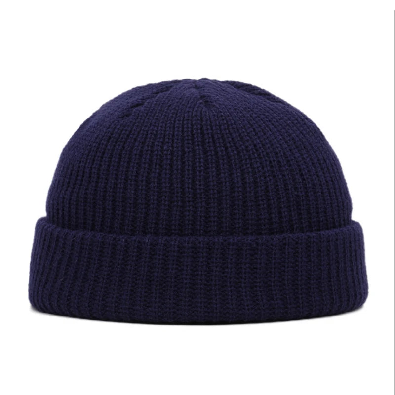 Lightweight warmth of the cap highlighted, perfect for all-day wear in chilly weather.