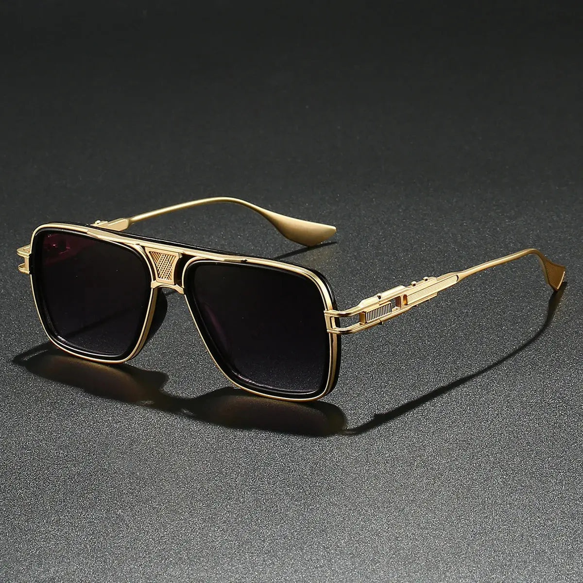 Sunlit Glare sunglasses with lightweight metal frame and UV400 protection.