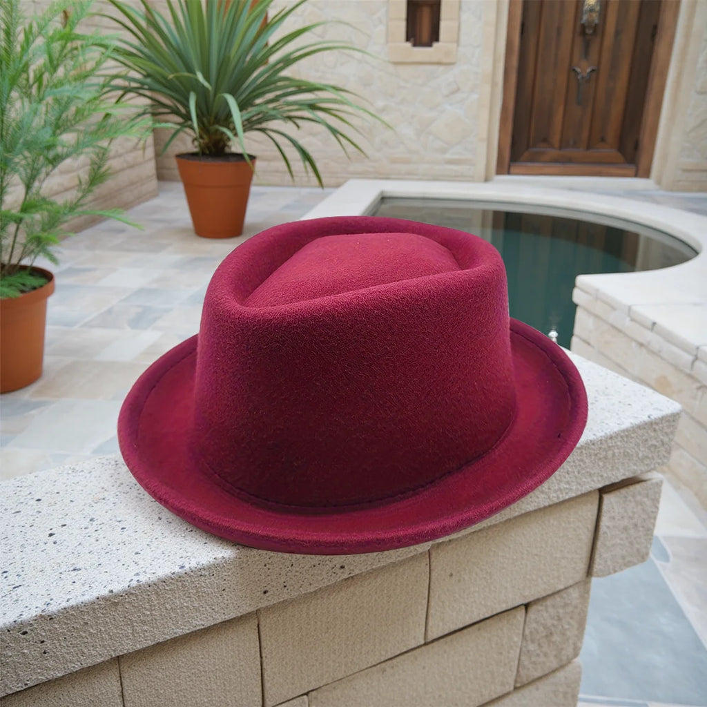 Unisex top hat in classic black, perfect for both casual and formal attire at any event.