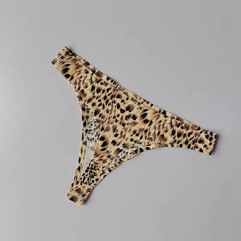 Breathable ice silk thong displayed on a flat surface, highlighting luxury sports design.
