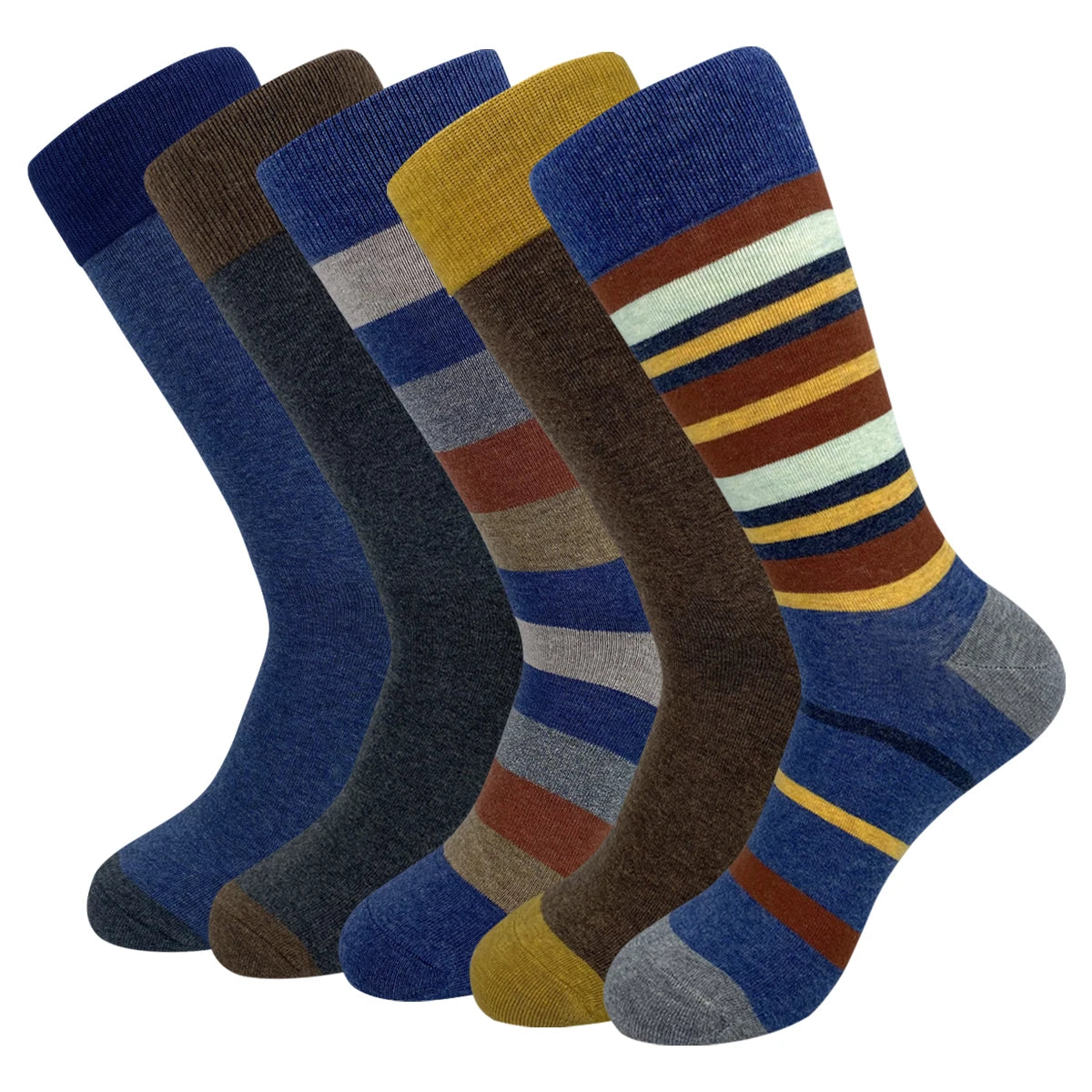 Breathable and stylish socks that hug your feet without slipping.