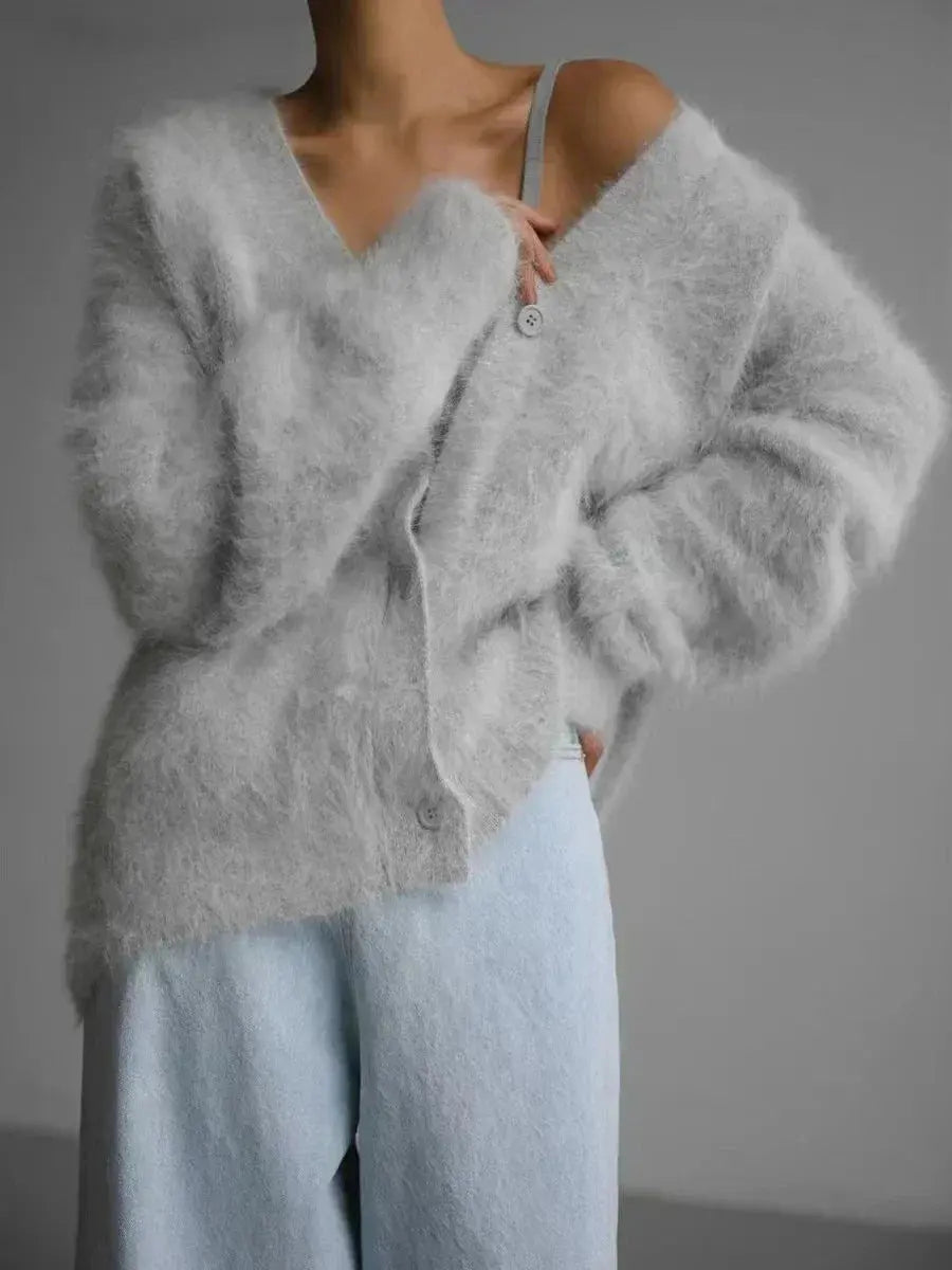 Versatile long sleeve sweater, pairs well with blouses.