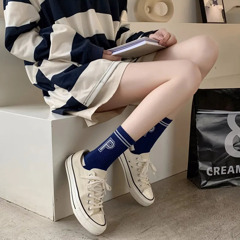 Breathable cotton socks with seamless comfort, ideal for all-day wear.