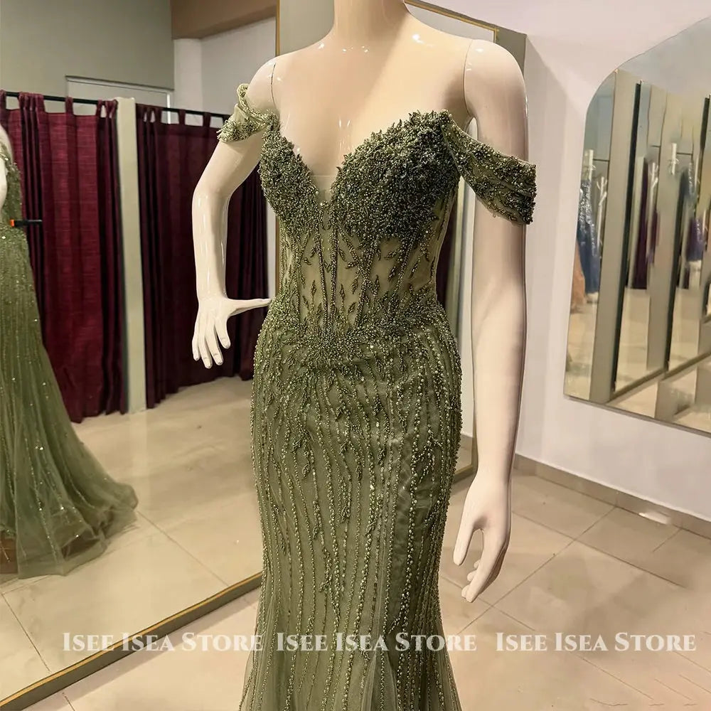 Model wearing the Enchanting Gala Gown, demonstrating its tailored fit and sophisticated style.