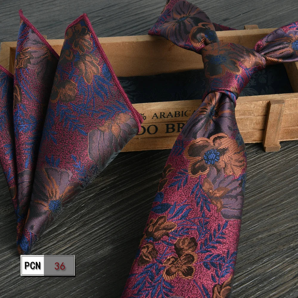 High-quality wine-red tie with a smooth, luxurious feel.