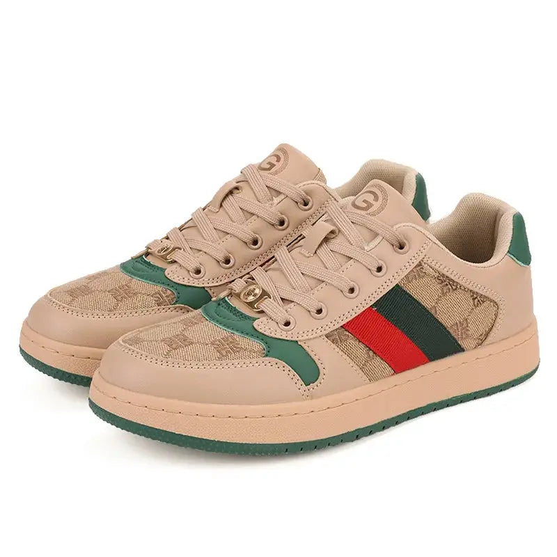 Detail of Glide With Style sneakers' breathable mesh, designed for moisture control.