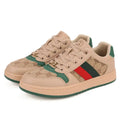 Detail of Glide With Style sneakers' breathable mesh, designed for moisture control.