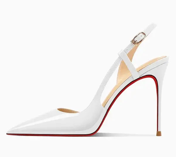 Stylish evening shoes with a slim heel, perfect for impactful business.