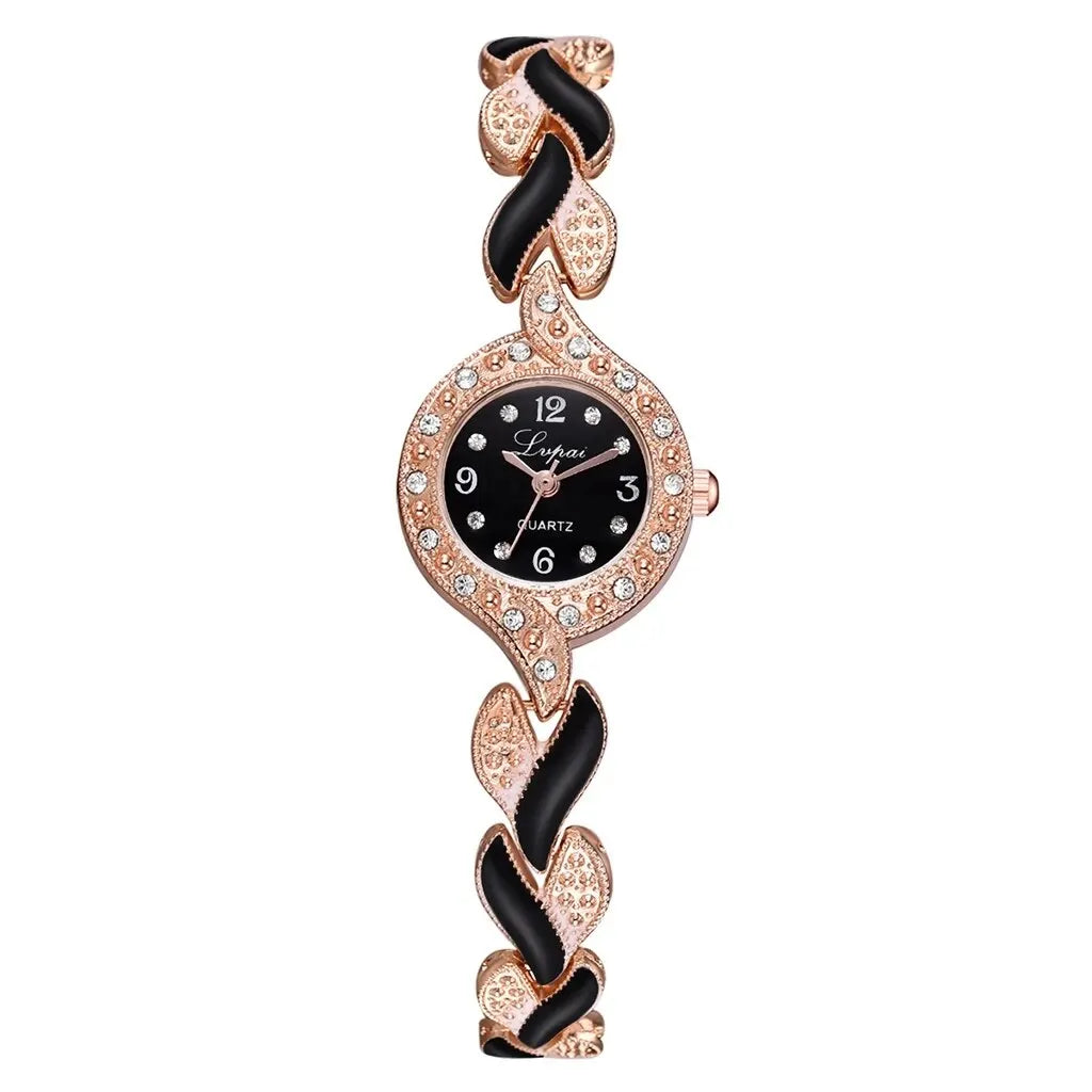 Elegant Timeless Sparkle Watch featuring durable alloy band, ideal for both formal and casual occasions.