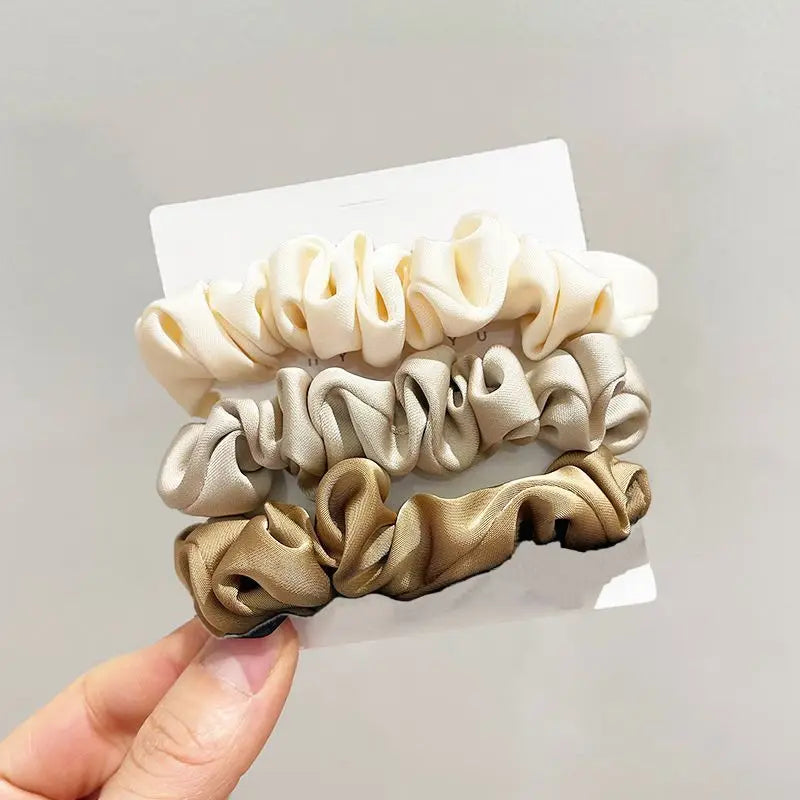 All-day comfort hair scrunchies with gentle hold technology for healthy hair