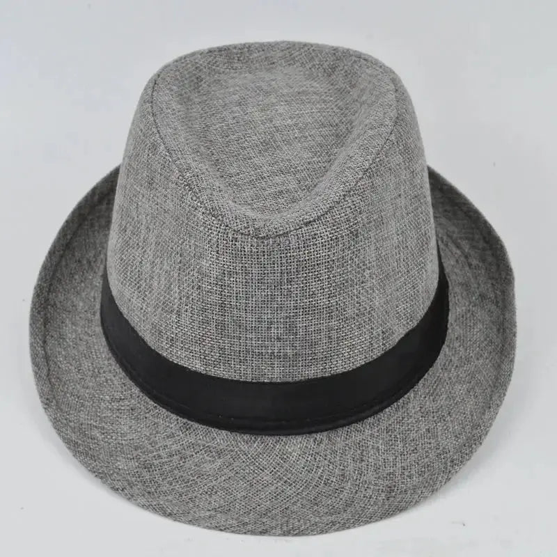 Sophisticated fedora designed for gentlemen, perfect for travel and outdoor events.