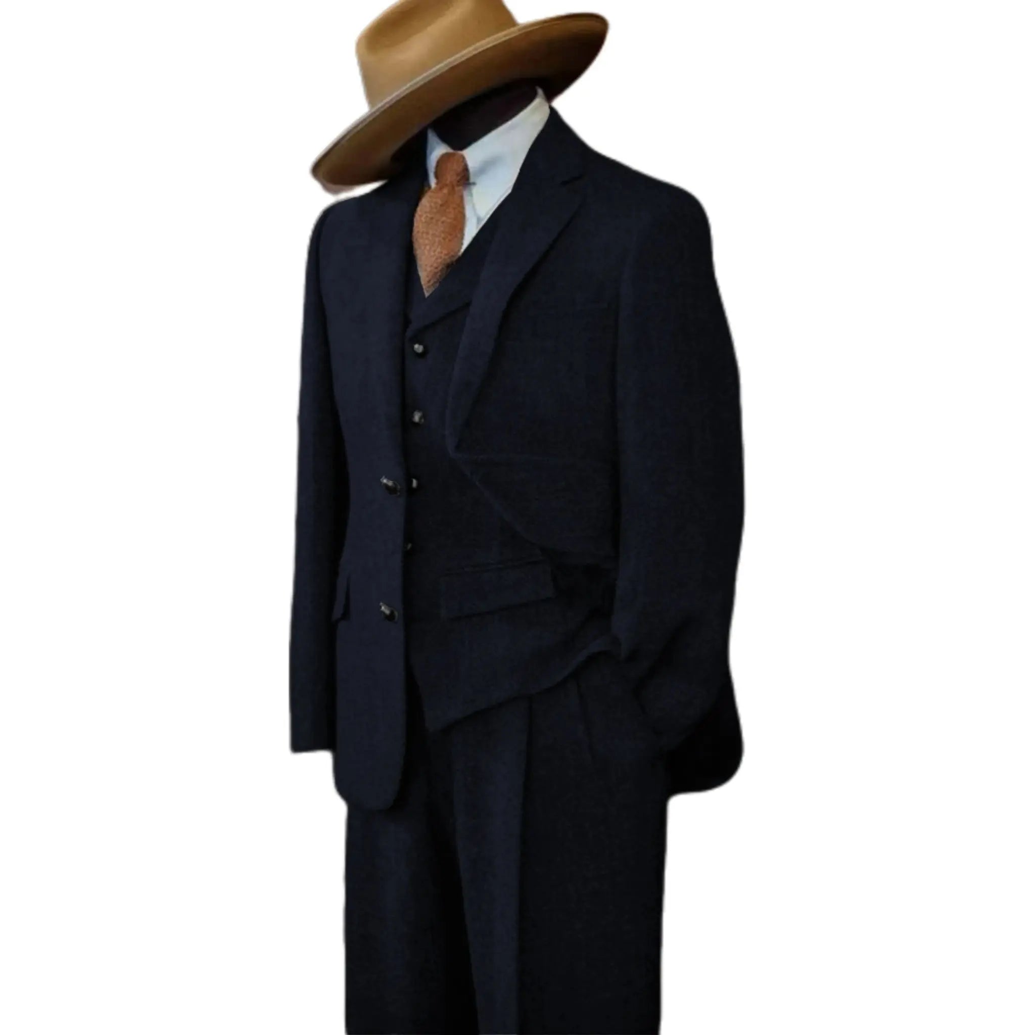 Professional look of the Command the Room suit in an office environment.