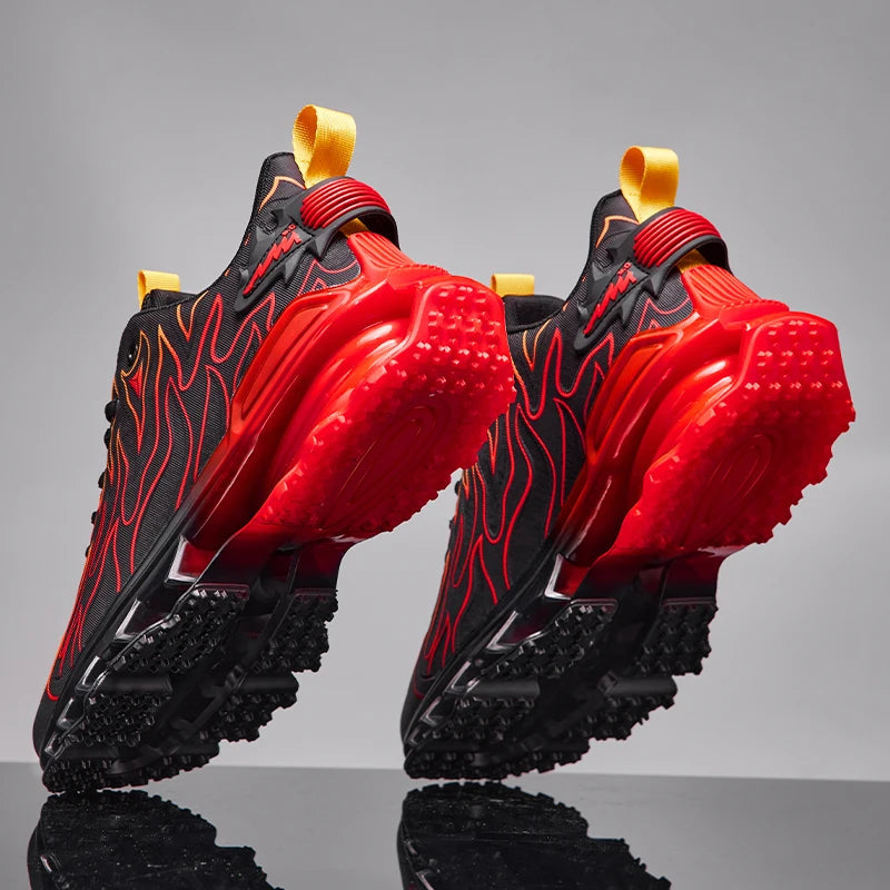 Breathe Easy sneakers in black air mesh for all-day comfort and breathability.