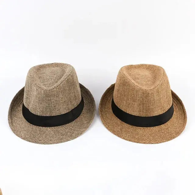 Classic fedora showcasing structured design, perfect for outdoor weddings and city strolls.