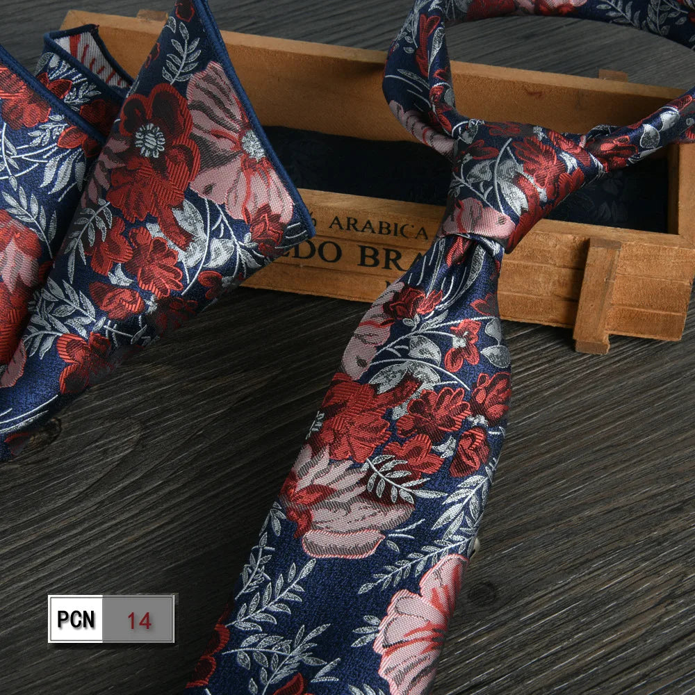 Bold wine-red tie ideal for high-stakes business meetings.