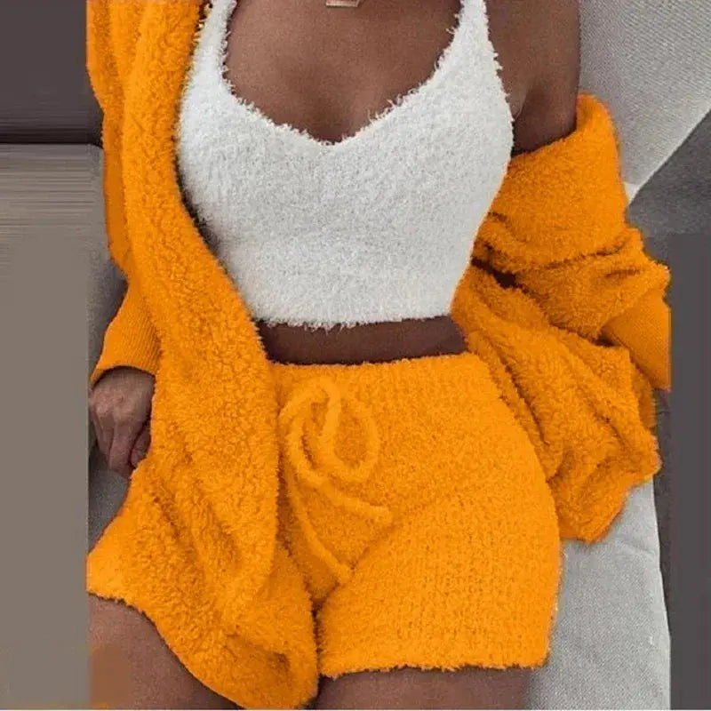 Versatile tank top from the Winter Nights Whisper pajama set, perfect for mixing and matching.