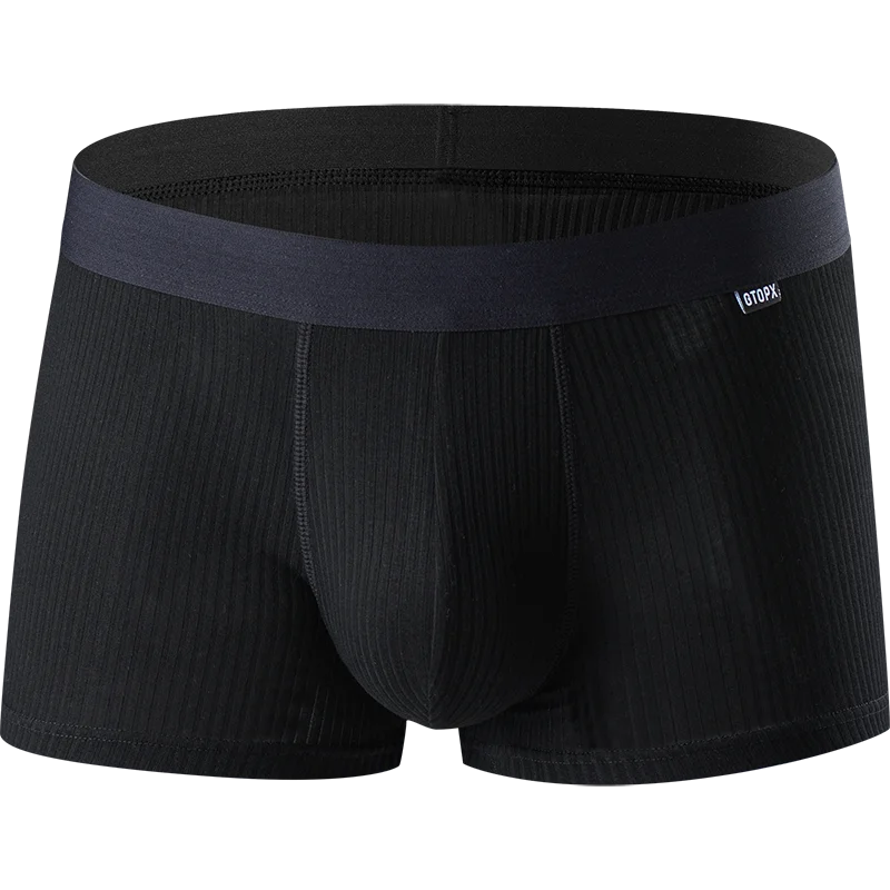 Stylish men's underwear featuring a seamless construction for comfort.
