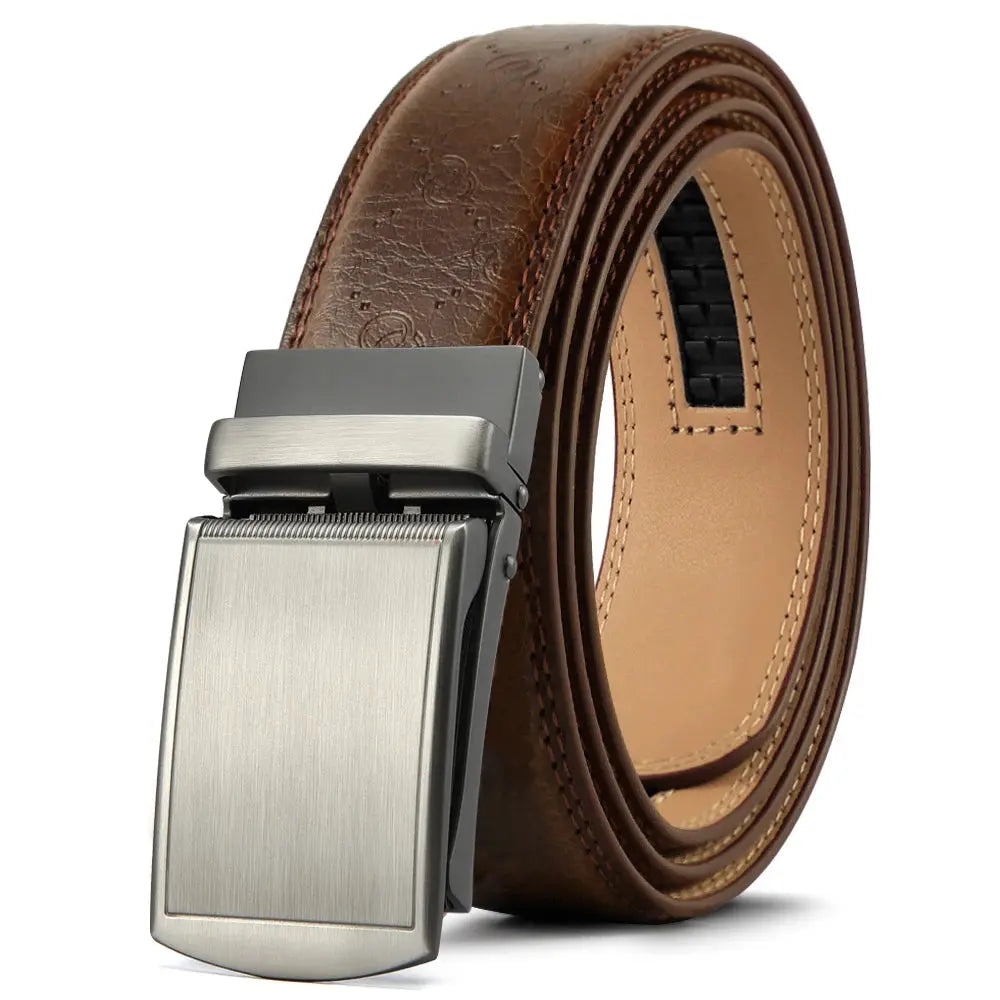 Stylish men's belt with a sleek design, perfect for commanding any room.