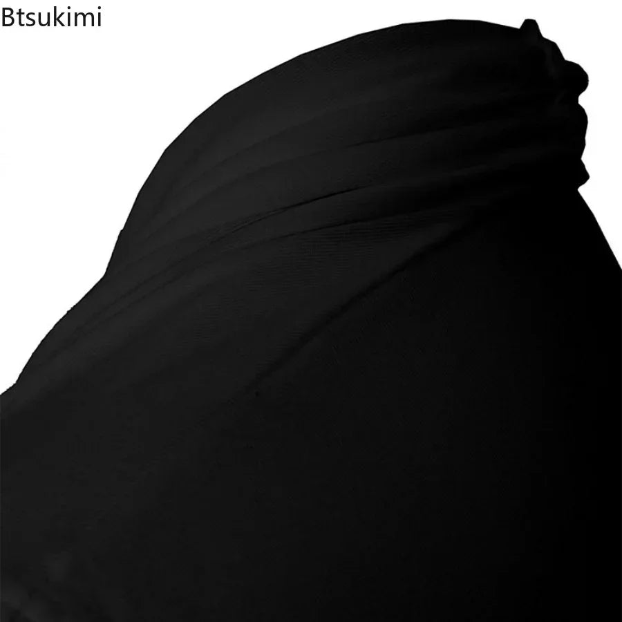 Sleeveless knit confidence vest styled with formal attire, emphasizing its versatility.