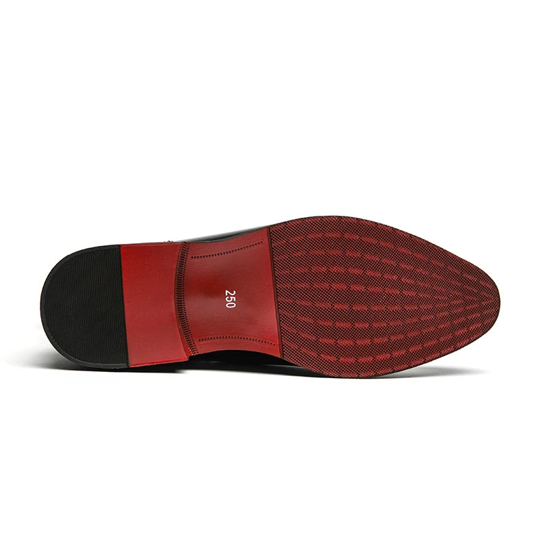 Cushioned insole detail of comfortable slip-on professional boots